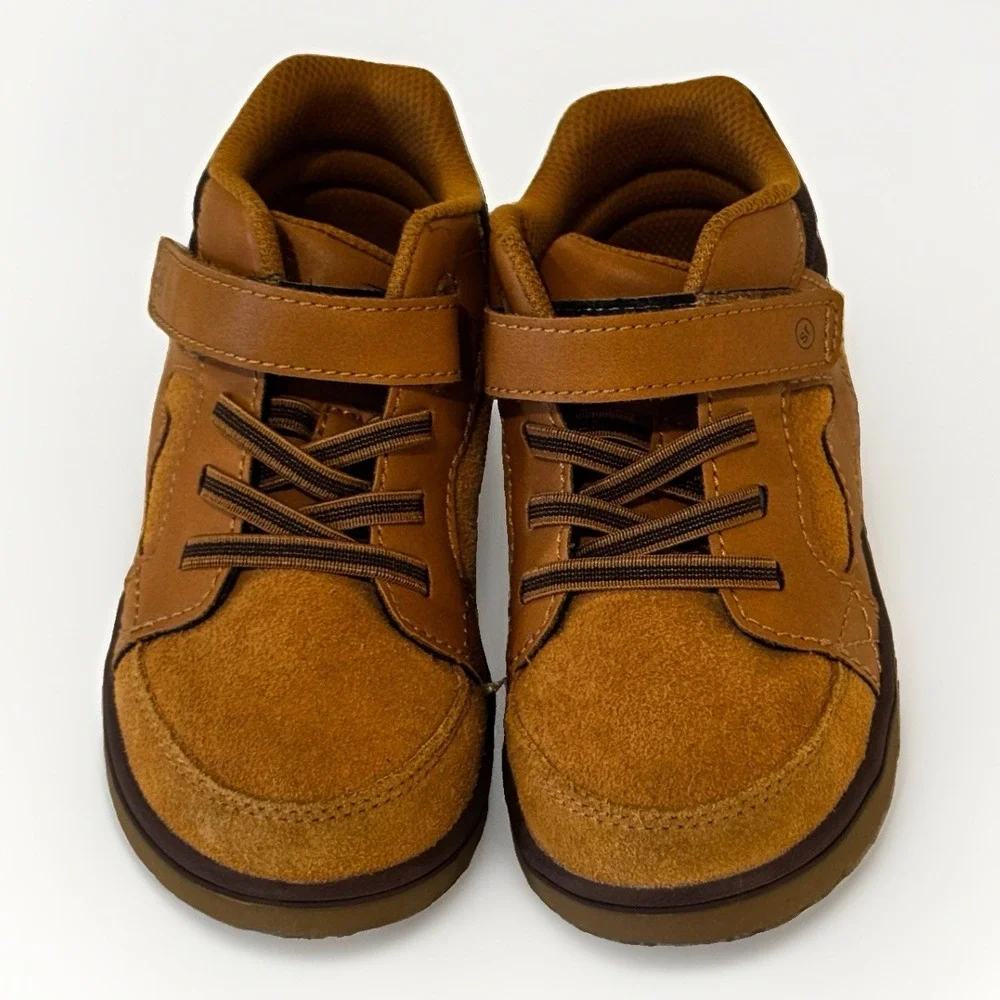 STRIDE RITE Ames Sneakers Shoes Toddler SZ 10 Worn Once Leather SR